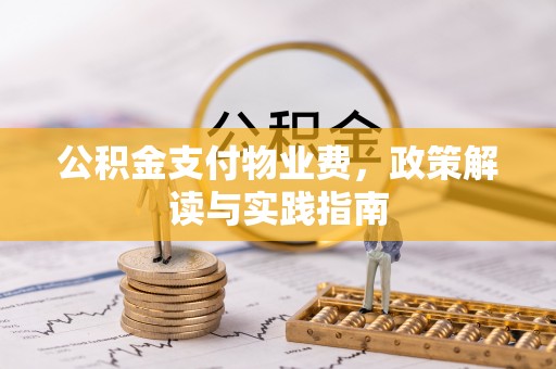 柳林公积金支付物业费，政策解读与实践指南