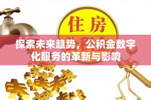 柳林探索未来趋势，公积金数字化服务的革新与影响