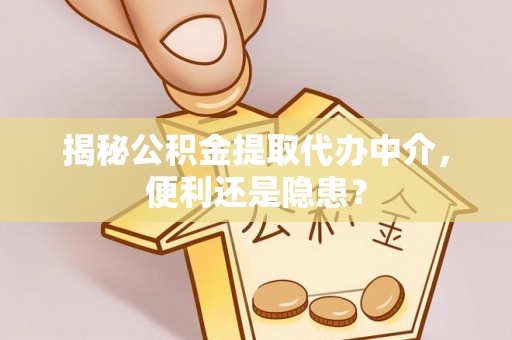 柳林揭秘公积金提取代办中介，便利还是隐患？