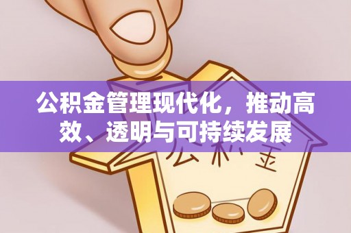 柳林公积金管理现代化，推动高效、透明与可持续发展