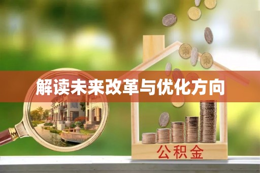 柳林解读未来改革与优化方向