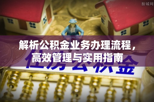 柳林解析公积金业务办理流程，高效管理与实用指南