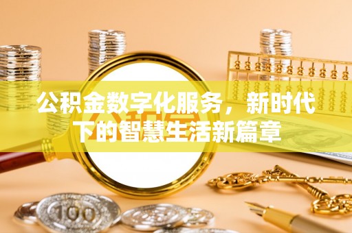 柳林公积金数字化服务，新时代下的智慧生活新篇章