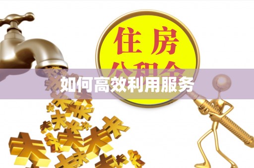 柳林如何高效利用服务