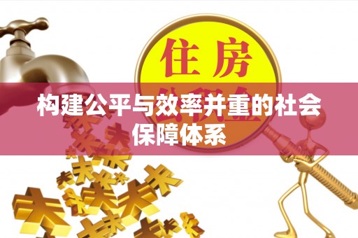 柳林构建公平与效率并重的社会保障体系