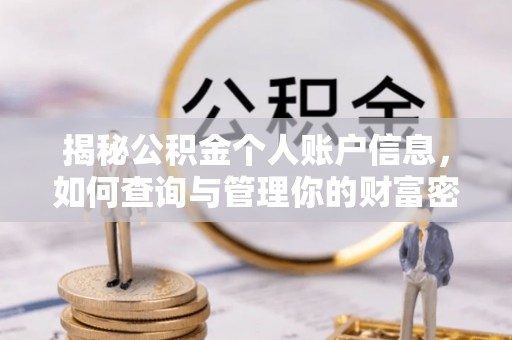 柳林揭秘公积金个人账户信息，如何查询与管理你的财富密码