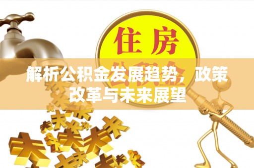 柳林解析公积金发展趋势，政策改革与未来展望