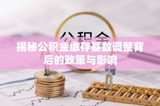 柳林揭秘公积金缴存基数调整背后的政策与影响