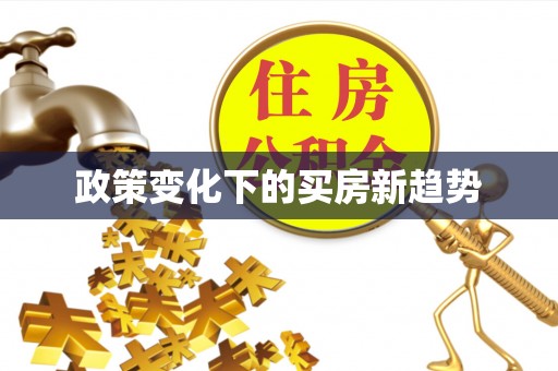 柳林政策变化下的买房新趋势