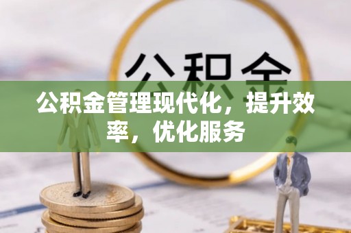 柳林公积金管理现代化，提升效率，优化服务