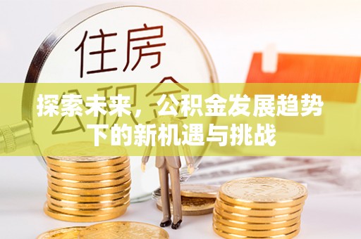 柳林探索未来，公积金发展趋势下的新机遇与挑战