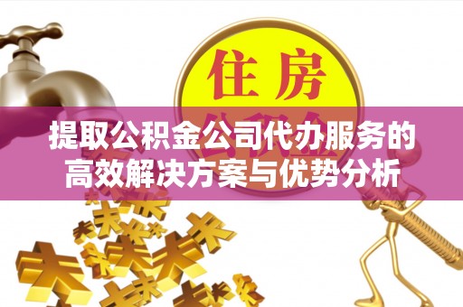 柳林提取公积金公司代办服务的高效解决方案与优势分析