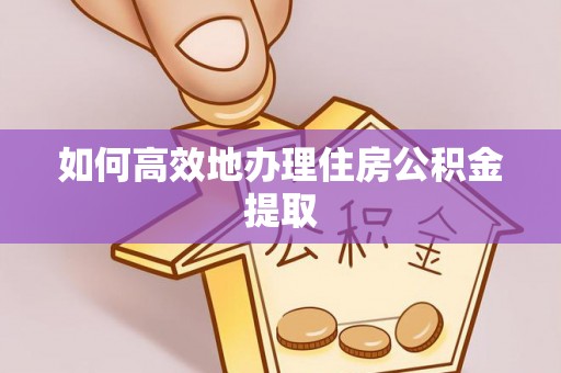 柳林如何高效地办理住房公积金提取