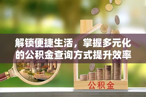 柳林解锁便捷生活，掌握多元化的公积金查询方式提升效率