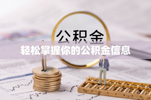 柳林轻松掌握你的公积金信息